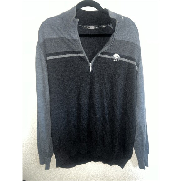 carnoustie Other - Carnoustie Quarter Zip Sweater 100% Merino Wool Pullover 1905 Preppy Golf XXL